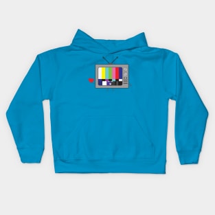 Retro TV | by queenie's cards Kids Hoodie